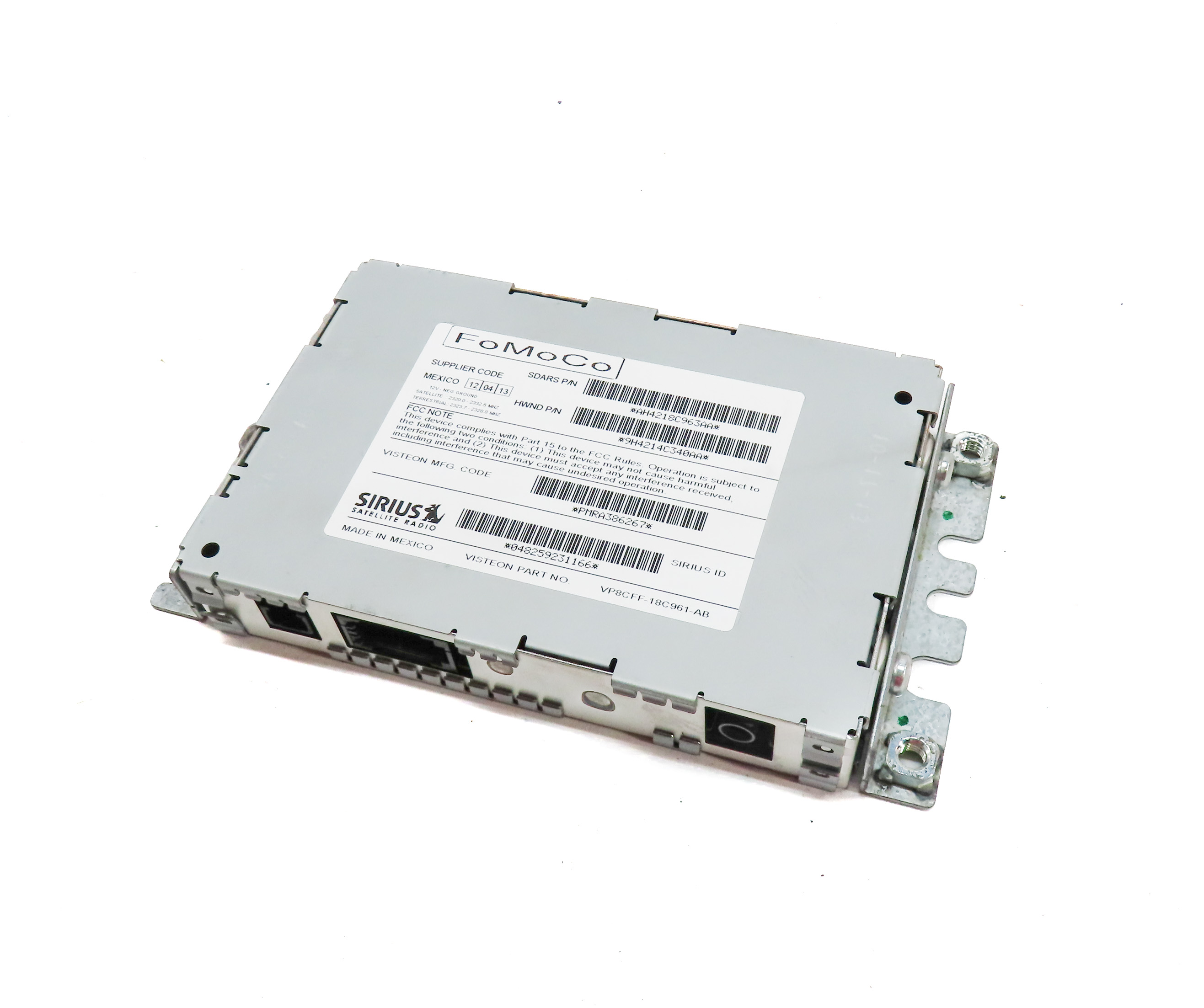 2010 LAND ROVER LR4 (L319) SIRIUS SATELLITE RADIO CONTROL MODULE — exact item pictured